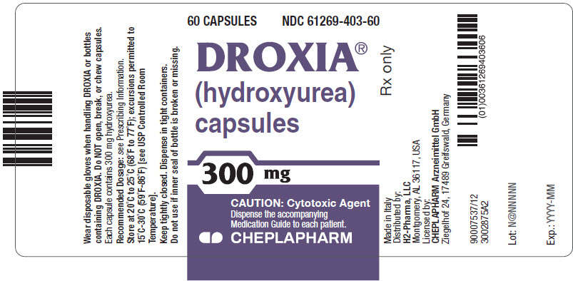 Droxia Hydroxyurea Citric